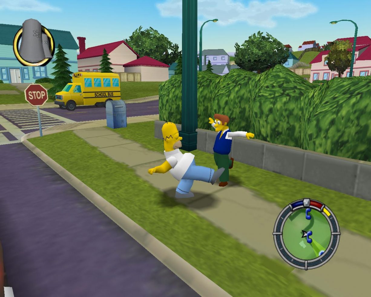 Simpsons hit and run steam фото 97